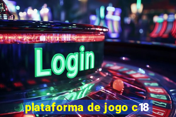 plataforma de jogo c18