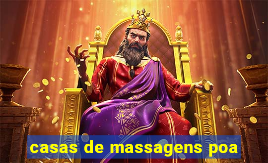 casas de massagens poa