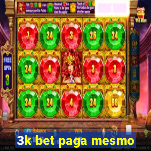 3k bet paga mesmo