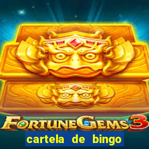 cartela de bingo ate 50 para imprimir