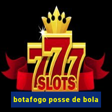 botafogo posse de bola