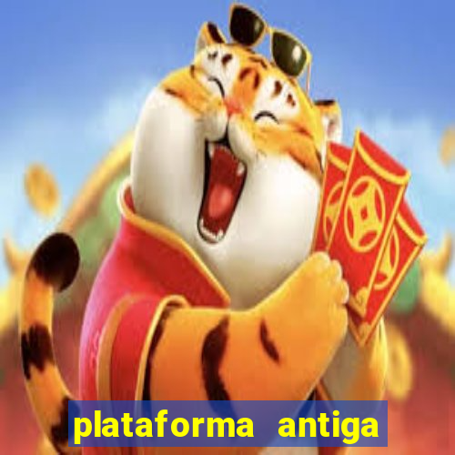 plataforma antiga de jogos