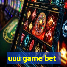 uuu game bet