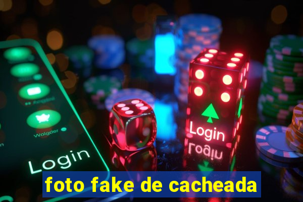 foto fake de cacheada