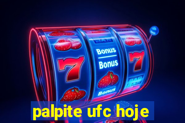 palpite ufc hoje