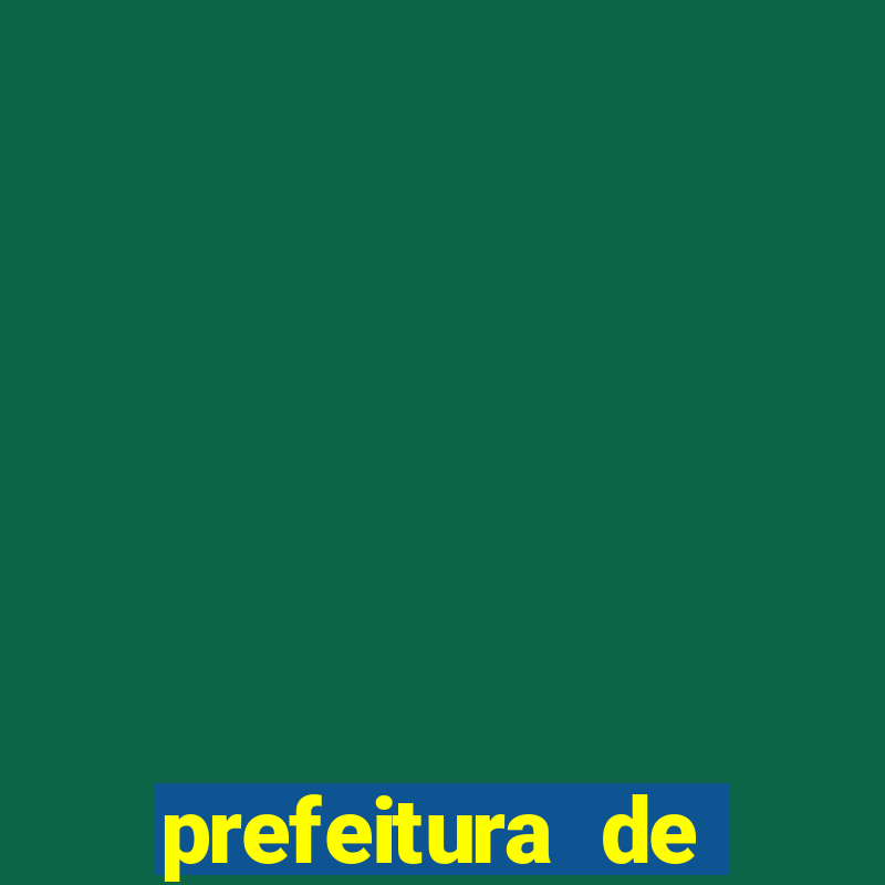 prefeitura de cerejeiras ro