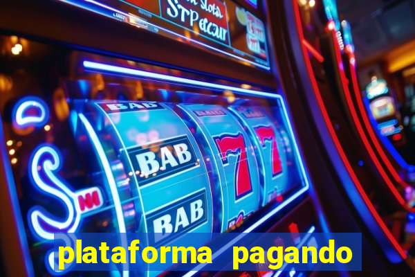 plataforma pagando bonus no cadastro