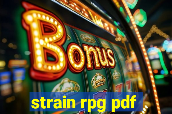 strain rpg pdf