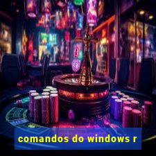 comandos do windows r