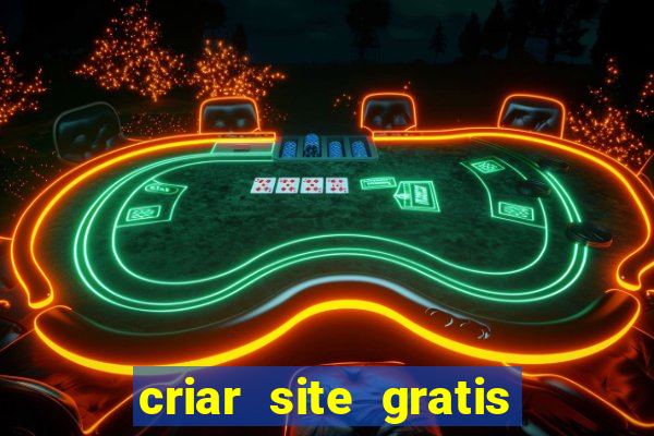 criar site gratis de jogos