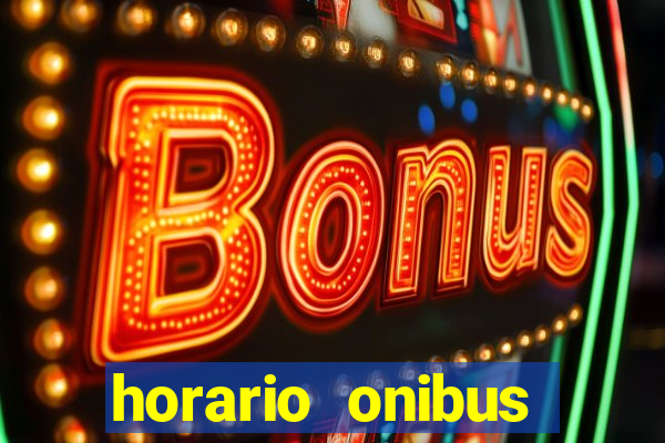 horario onibus santa amelia porto belo