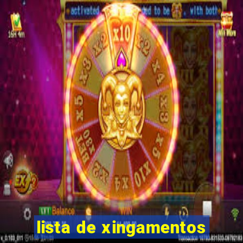 lista de xingamentos