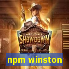 npm winston