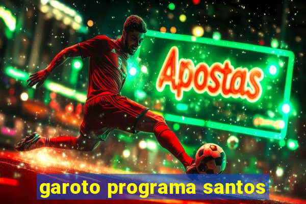 garoto programa santos