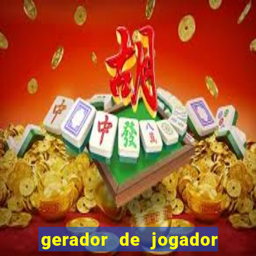 gerador de jogador de futebol