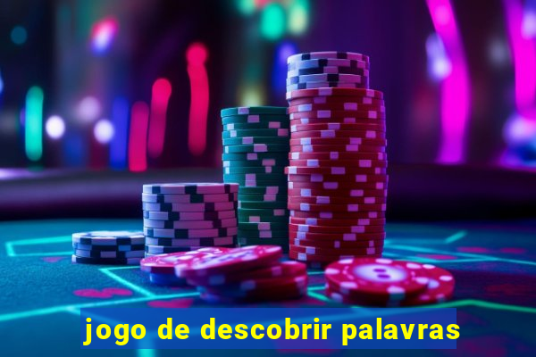 jogo de descobrir palavras