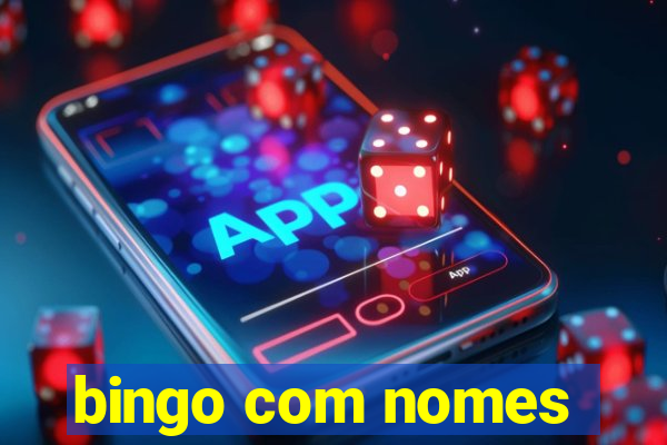 bingo com nomes