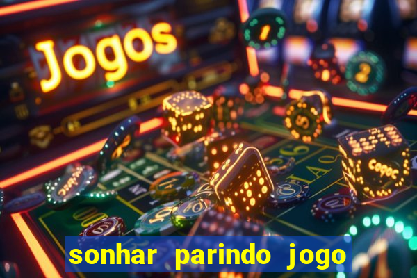 sonhar parindo jogo do bicho