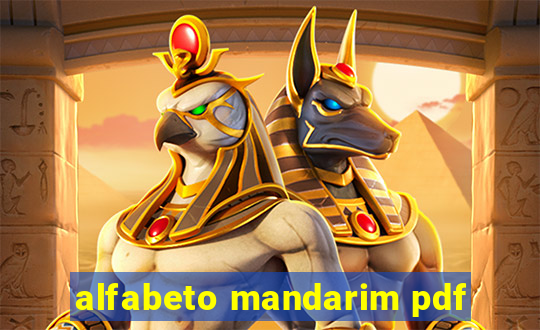 alfabeto mandarim pdf